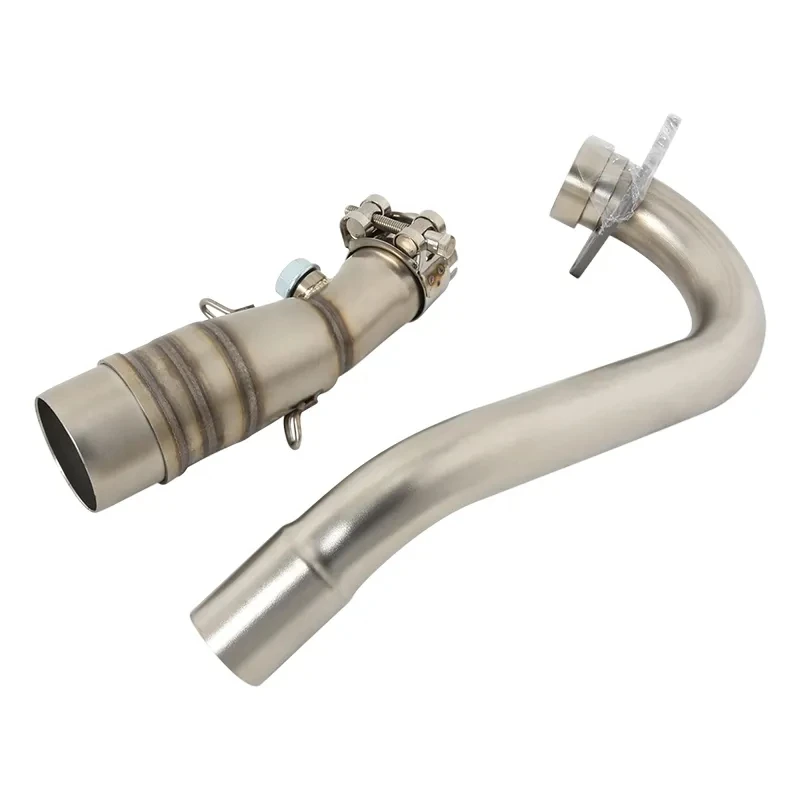 Slip-on For Yamaha XMAX250 XMAX300 Xmax 250 300 Motorcycle Exhaust Modified Front Middle Link Pipe 51mm Moto Escape Muffler - Image 4