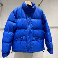 Winter Jackets For Men -20℃ Warm White Duck Down Jacket Dopamine Color Dressing Blue Versatile Mens Puffer Coats Winter 2023