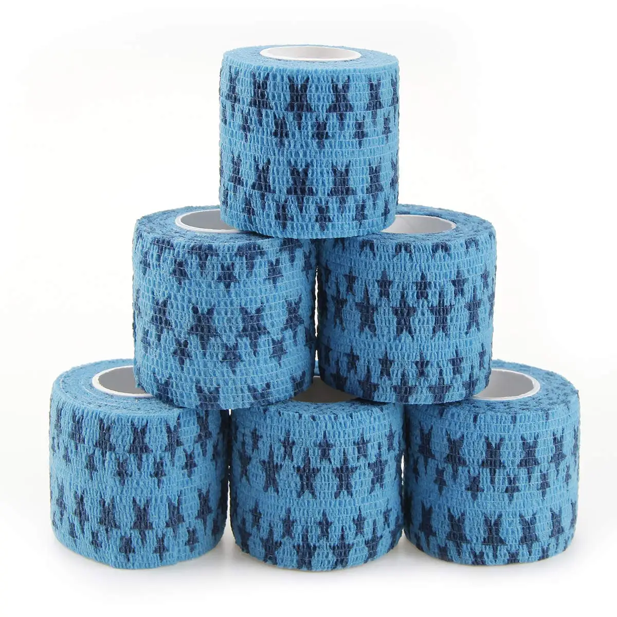 

Self Adhesive Cohesive Colorful Tape Protector Ankle Palm Shoulder Fixing Knee Finger Elastic Bandage For Sports Bandages