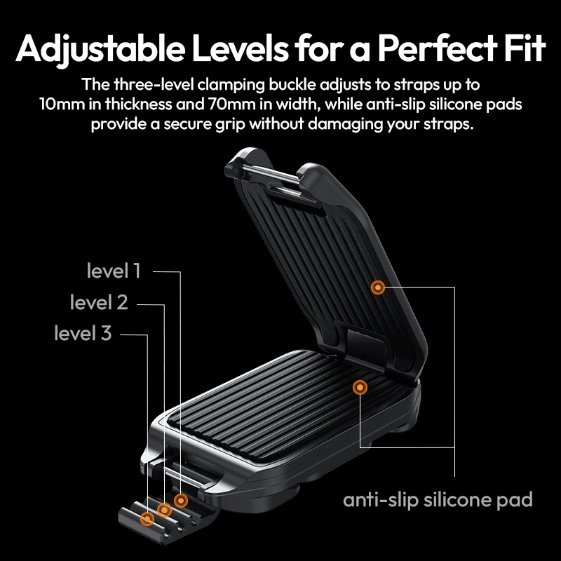 Ulanzi UKA07 Uka Quick-Release Kit For Backpack Hassle-Free Hanging 10KG Load Suit For Arca-Swiss & F38 Quick Release System Quick Release Kit