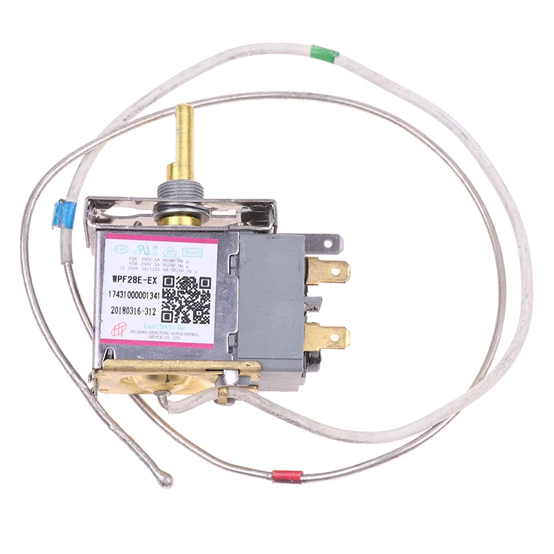 

1PC WPF22-L 2/3Pin Refrigerator Thermostat Household Metal Temperature Controller Replacement Accessories New