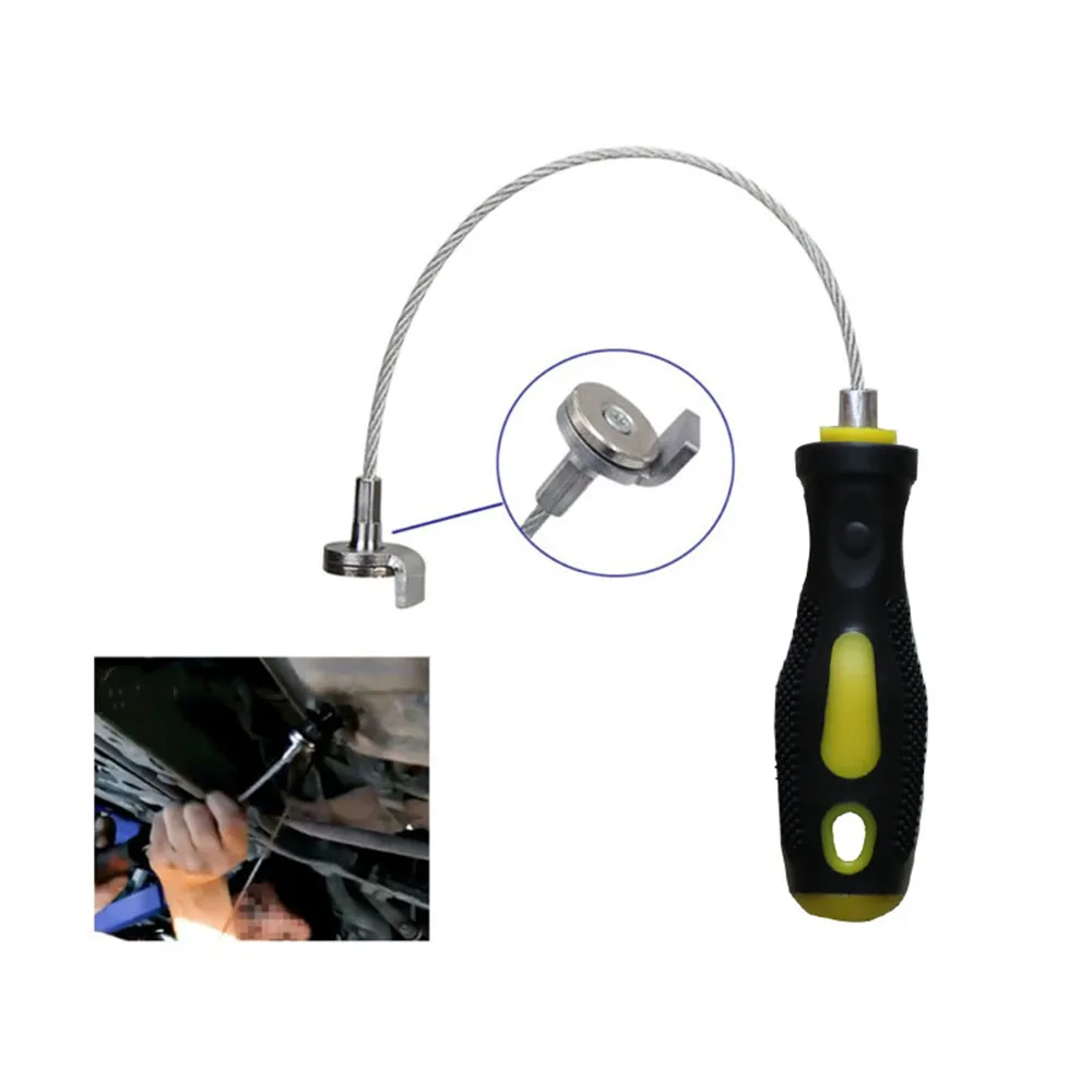 

Car Clearance Oil Sump Drain Plug Key Socket Set with Magnetic Sump Removal Tool