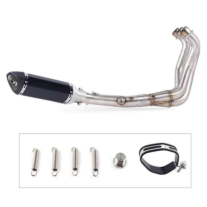Fz09 Mt09 Exhaust Full System For Yamaha mt-09 fz-09 Xsr900 2013 To 2021 Motorcycle Escape Exhaust Motorcycle Exhaust - Image 5