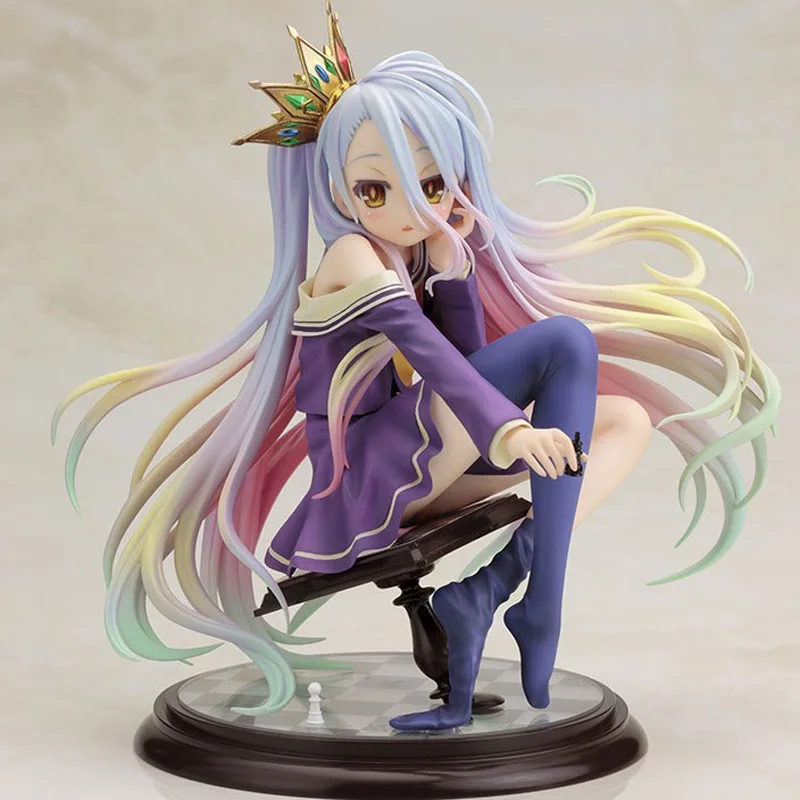 

Фигурка аниме «Kotobukiya No Game No Life», 15,5 см, белая фигурка, модель куклы, украшение для подарка