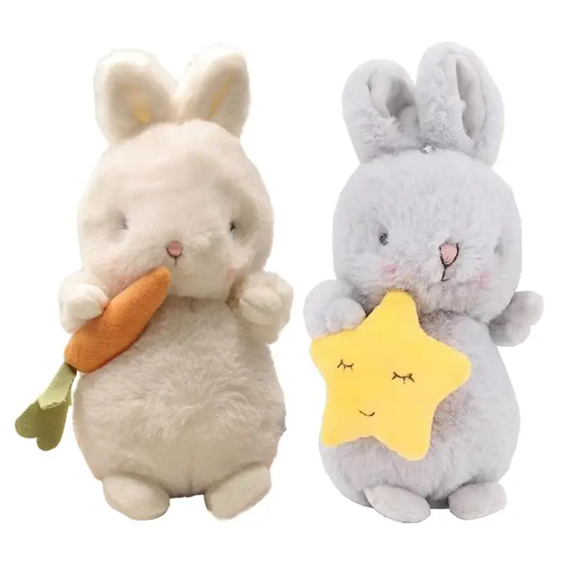 Cute Rabbit Plush Toy Soft Stuffed Doll Easter Bunny Pillow Plush Toy Rabbit Plush Toy For Decor kids Birthday Christmas Gifts