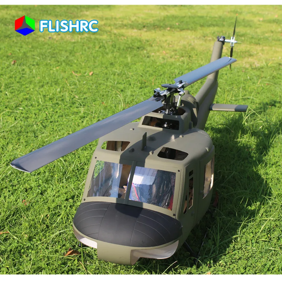 Détail du rotor principal de l'Hélicoptère RC 500 RTF Mode2, prêt à voler, montrant les pales et le moyeu.