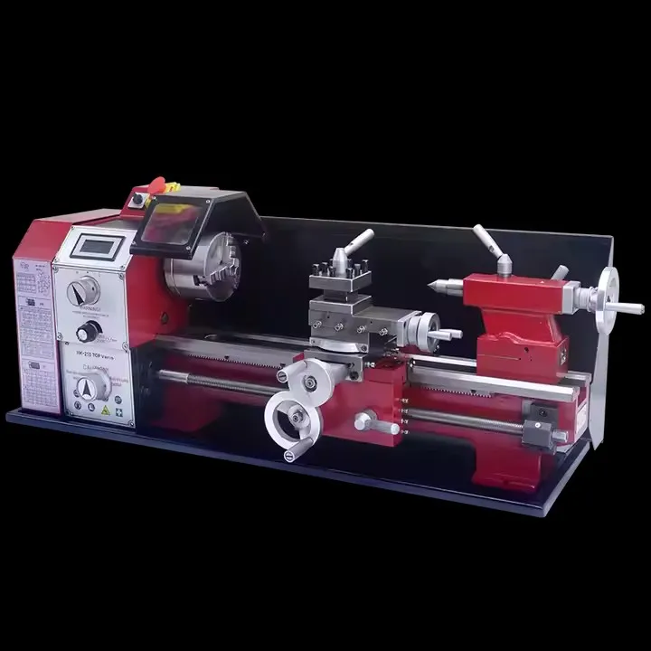 1100W Metal Lathe 6mm Spindle Wall Thickness Mini Metal Lathe Distance center 600mm FL2160V 2