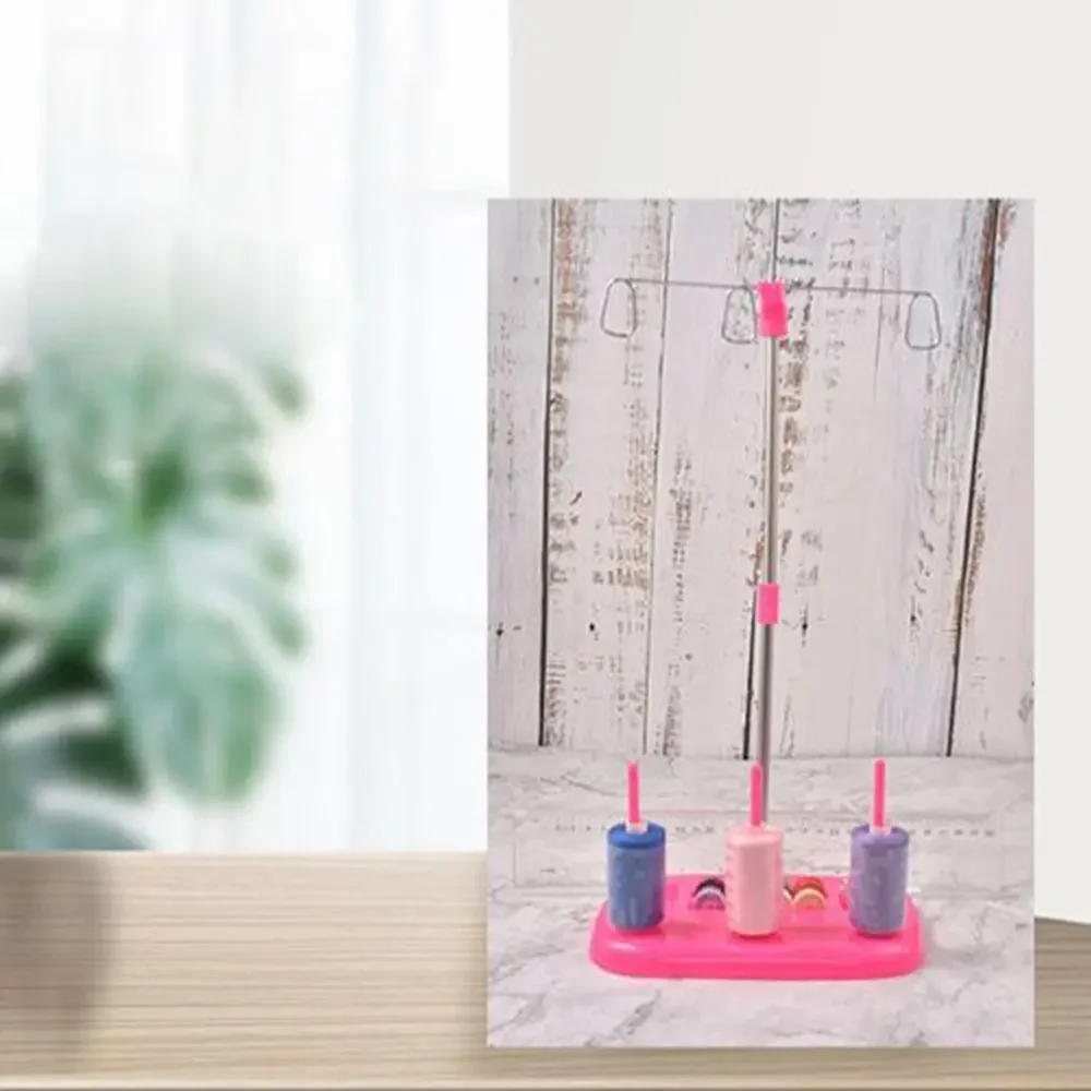 3 Spool Sewing Thread Holder High Quality Embroidery Wire Rack Sewing Machine Thread Organizer Quilting Tool Sewing Accessories image 4