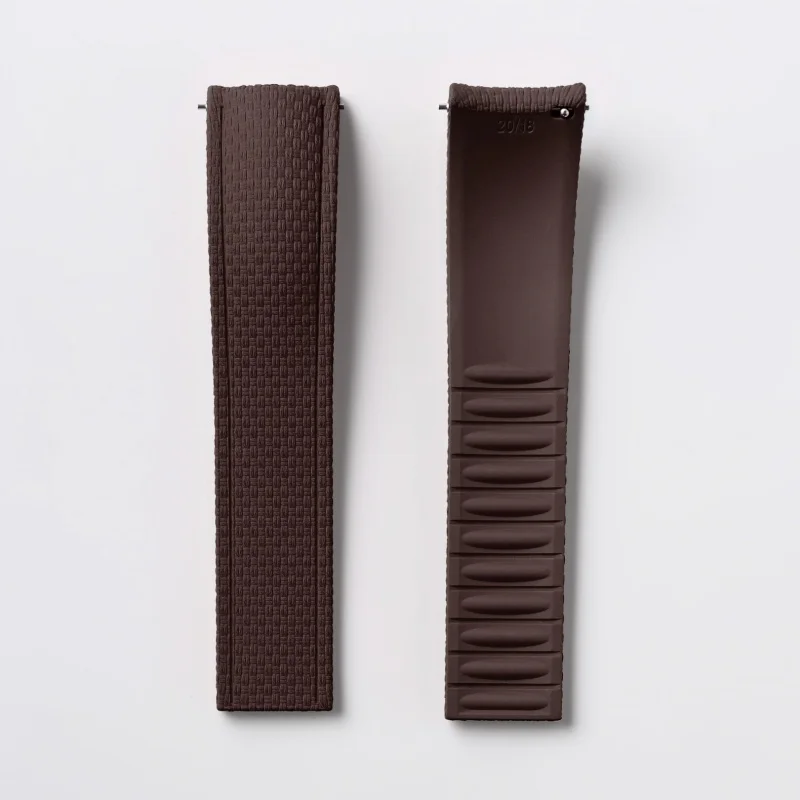 Premium FKM Rubber Quick Release Waterproof Watch Strap, Sport Edition