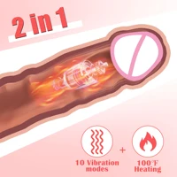 Echte Simulation Dildo Vibrator für Frauen G-punkt Vibrierende Weibliche Vaginal Stimulator Heizung Erwachsene Waren Sex Spielzeug für Frauen 3