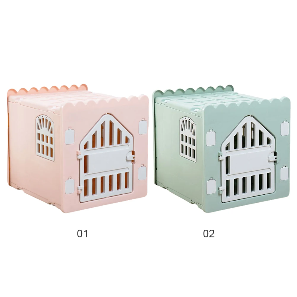 Waterproof Cat House Indoor Plastic Cat House for Outdoor Cats Feral Outdoor Sturdy Bed for Small Pet Gift