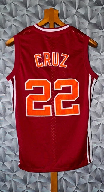 Mens Timo Cruz 22 Richmond High Coach Carter Movie Basketball Jerseys  Stitched