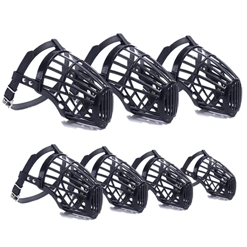 Fashion Pet Dog Muzzles Environmental Protection Rubber Dog Cover for Puppy and Medium Pet Supplies XS-XXXL