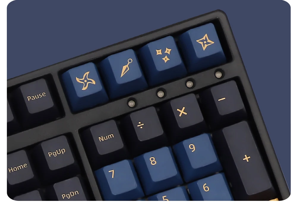 mecânico GMK, Inglês, japonês, coreano, russo, PBT