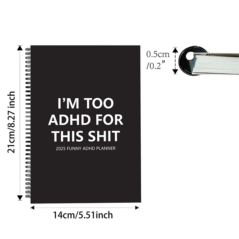 ADHD planner For neurodivergent adults Personalized family monthly calendar planner