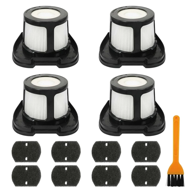 Sanq 4 Pack Replacement Filter For Bissell Pet Hair Eraser Hand Vacuum
