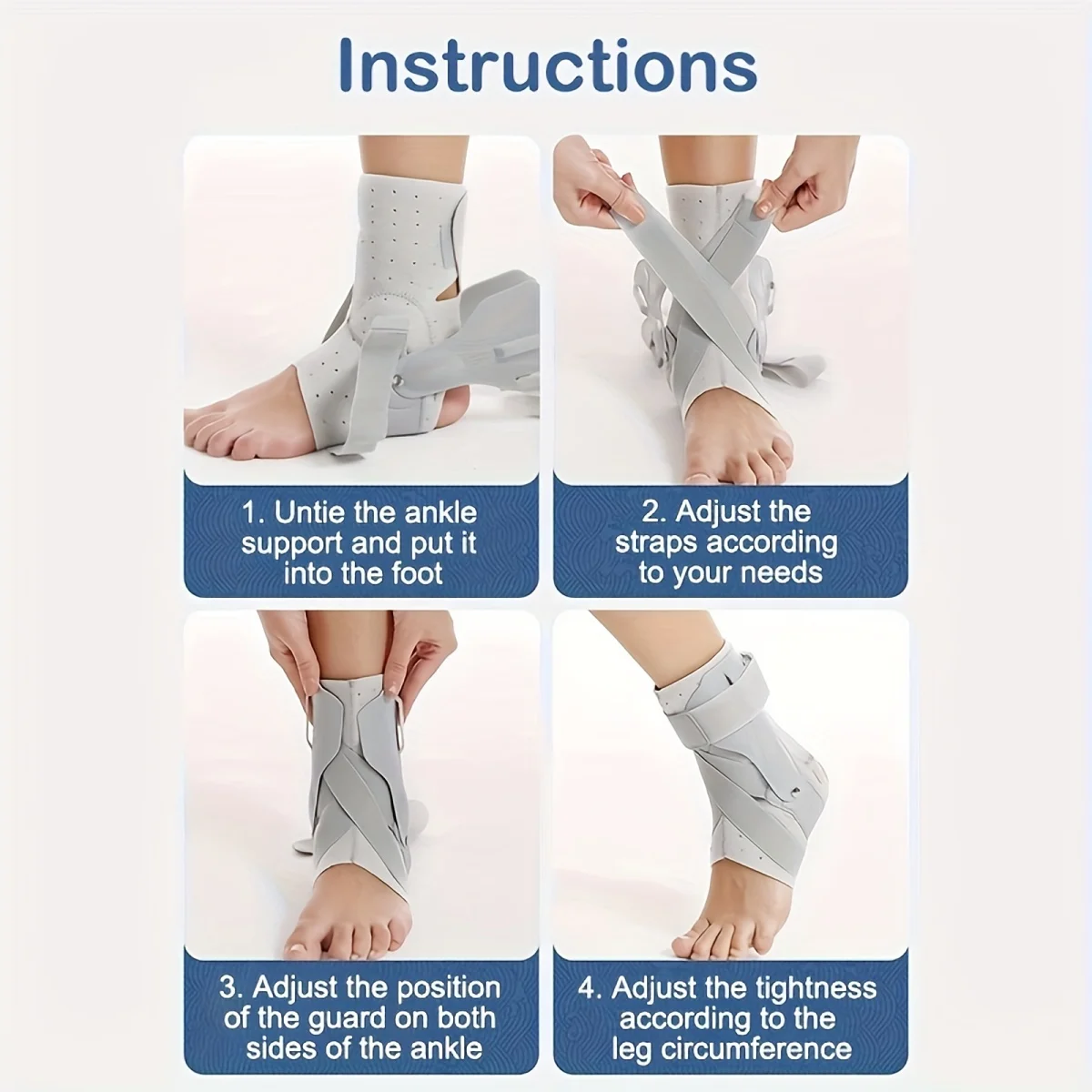 Ankle support ankle support brace 1PCS ankle brace sprained ankle ankle support brace side stabilizers men & women splint stabilizer
