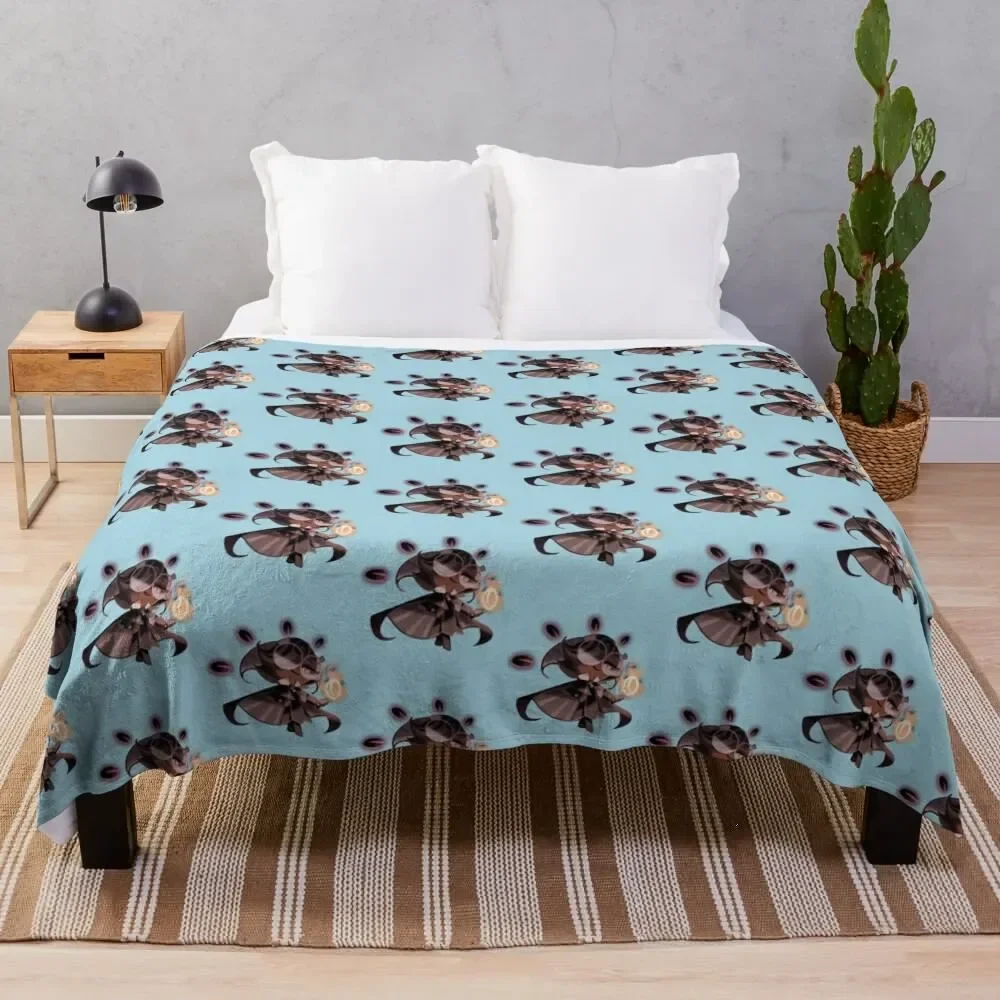 

Espresso_pose Design Throw Blanket Decorative Throw Bed Fashionable Quilt Shaggy Blankets
