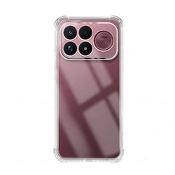 Shockproof Airbag Full Protection TPU Soft Case - Premium Protective Cover for Redmi K100 Pro Max (Transparent)