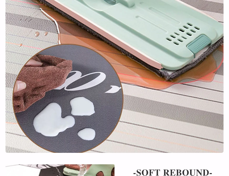 Kitchen Floor Mat Large Area Waterproof Carpet Pvc Leather Oil-proof Non-slip Foot Mats Line Minimalist Home Decoration Rug