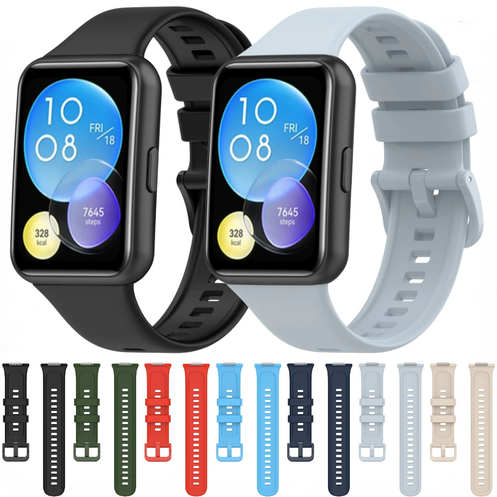 Cinturino Sportivo In Silicone Per Huawei Watch Fit 2 Band Comodo Cinturino Sostituibile Per Huawei Watch Fit 2 Cinturino Originale