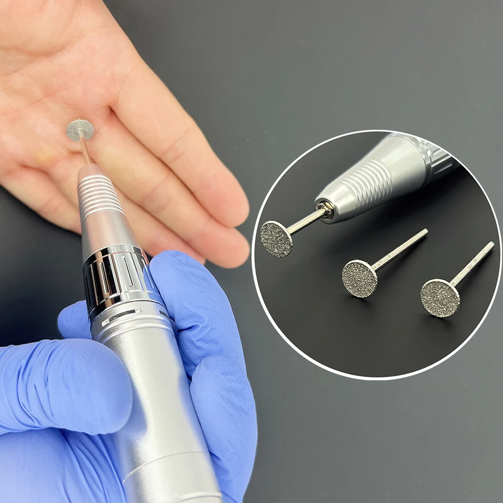 

Metal Disk Nail Drill Bits Sanding Disc Bit for Manicure Pedicure Dead Skin Cuticle Callus Remove Polishing Grinding Nail Edges