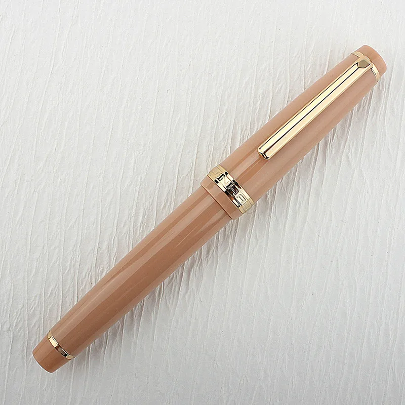 thumbnail image 1 of Acrylic Fountain Pen Model 82 with Golden Trim, Converter, and Nib Options, 1 of 5