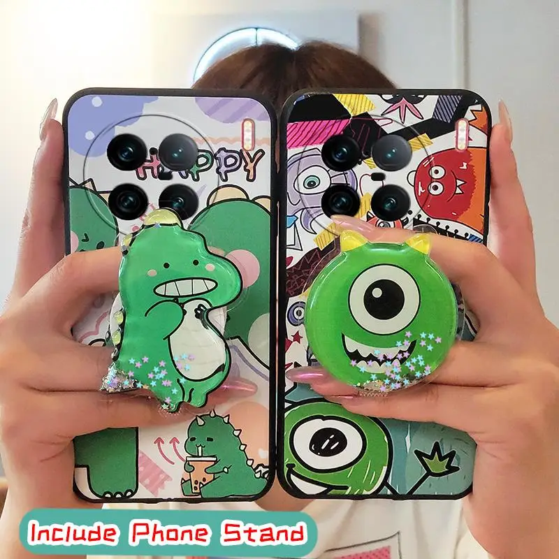 Custodia Per Telefono Impermeabile In Silicone Per Vivo X90 Pro + 5G/X90 Pro Plus/V2227A Drift Sand Glead Originale