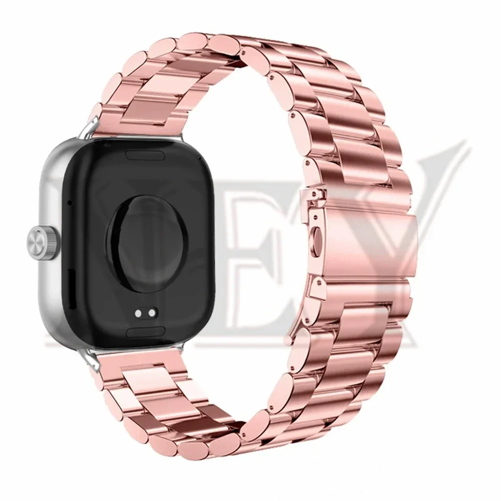 Stainless Steel Smartwatch Band - Elegant Link Bracelet Strap
