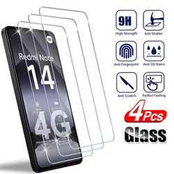4 - Pack Premium Tempered Glass Screen Protectors - Redmi note 15 Pro 5G (4PCS)