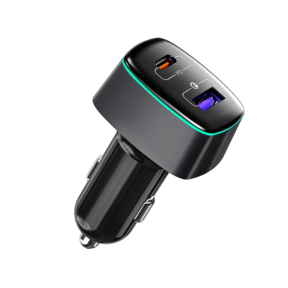 

For DJI Mavic 3 Car Charger Type C Dual Ports Fast Charging 100W High Power Charger for DJI Mavic Mini 2 Drone Accessories