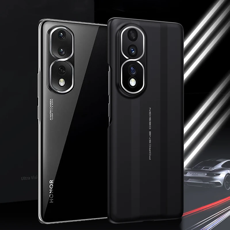 

Z-SHOW Luxury Fashion Ultrathin Case For HONOR 80 Magic 4 3 Pro Rubber Oil Surface Cover Silicone Edge Shockproof Case Bag Coque