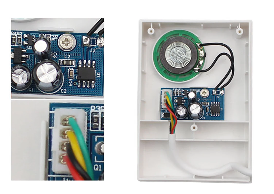 axis intercom Electronic Wire Wired Door Bell Doorbell Ding-Dong Dry Battery or Connect to 12V Two Types Doorbell wireless audio intercom