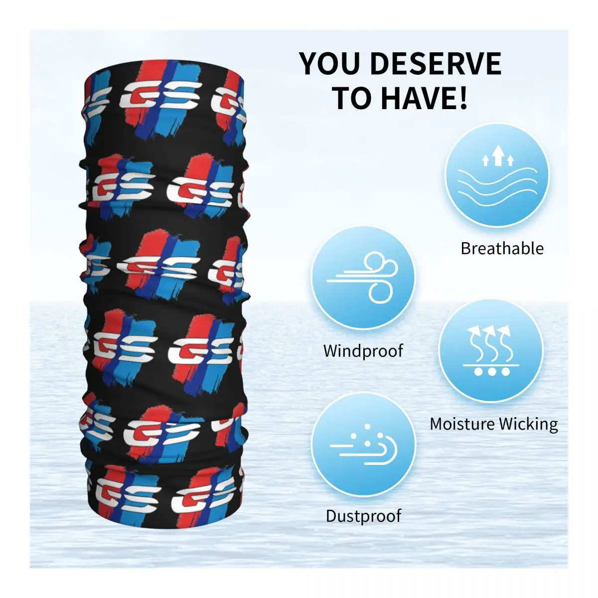 Motorcycle GS Motor Racing Mask Scarf Merch Neck Gaiter Bandana Scarf Warm Hiking Balaclava Unisex Windproof