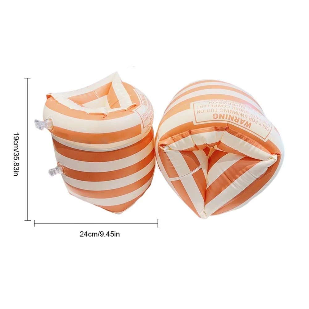 Inflatable Double Air Bag Pool Arm Floaters - PVC Printed Swimming Accessories
