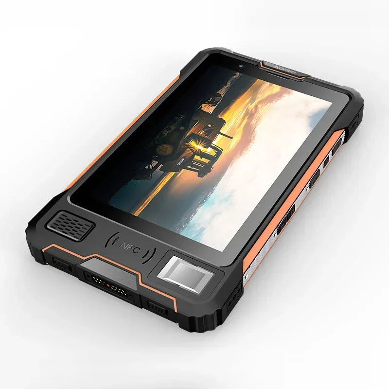 MTK 6763 CPU 아오로 P9000 태블릿 산업용 DMR 무전기 NFC SOS 맞춤형 태블릿 1920*1200 방수 IP68 러기드 태블릿