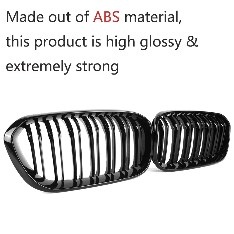 F20 F21 LCI Replacement Front Bumper Kidney Grille Car Styling Racing Grills For BMW 1 Series Facelifted 2015-Hatchback
