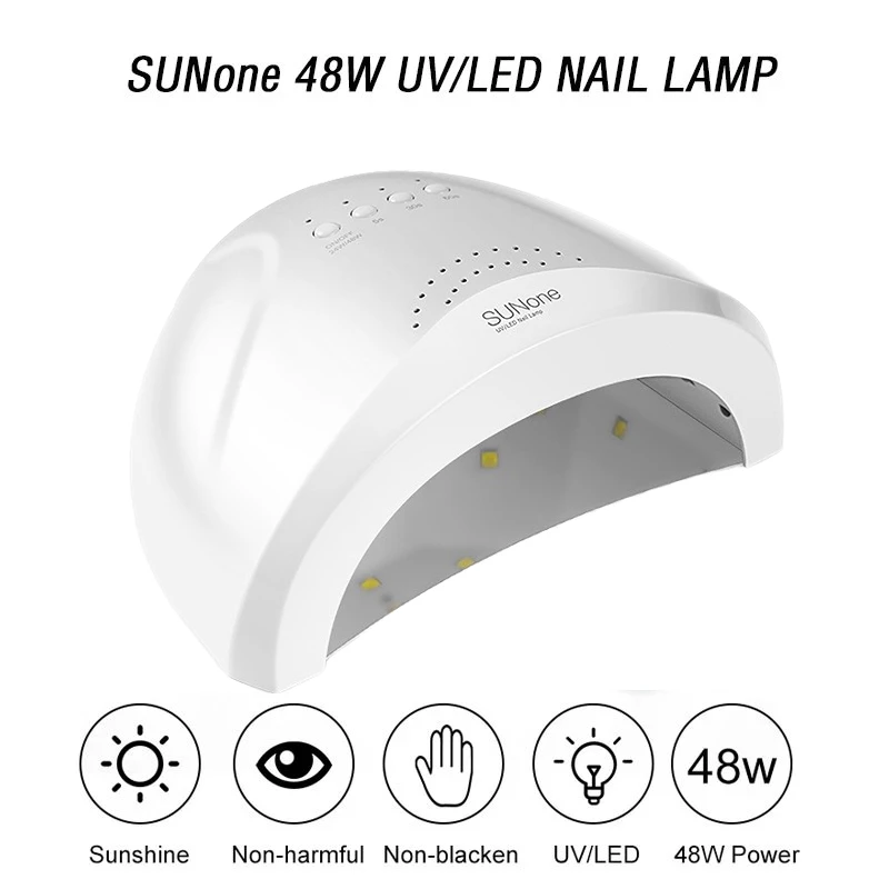Sunone 48w Uv Led Lamp For Nails Professional Gel Polish Drying Lamp