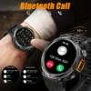EIGIIS KE3 Bluetooth Call Smart Watch Men Full Touch Screen Health Monitor Clock With Flashlight Men SmartWatch For IOS Android 3