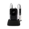 Classical Black Set Manicure Tool Nail Supply Brushless Quiet 35000rpm Rechargeable Nail Drill Machine Nail Sander 6