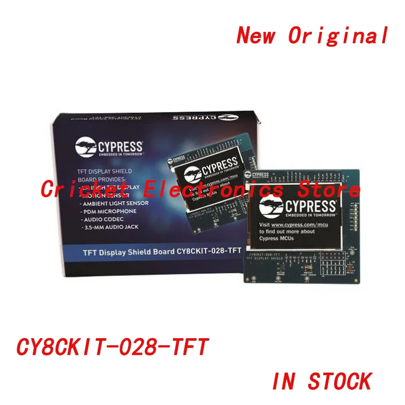 

CY8CKIT-028-TFT Display Development Tool TFT Display Shield Board