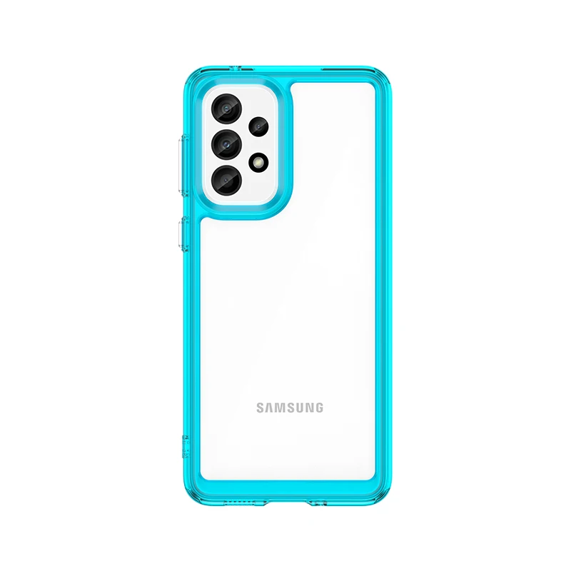 Vibrant Shockproof Protective Phone Case - Colorful Back Cover
