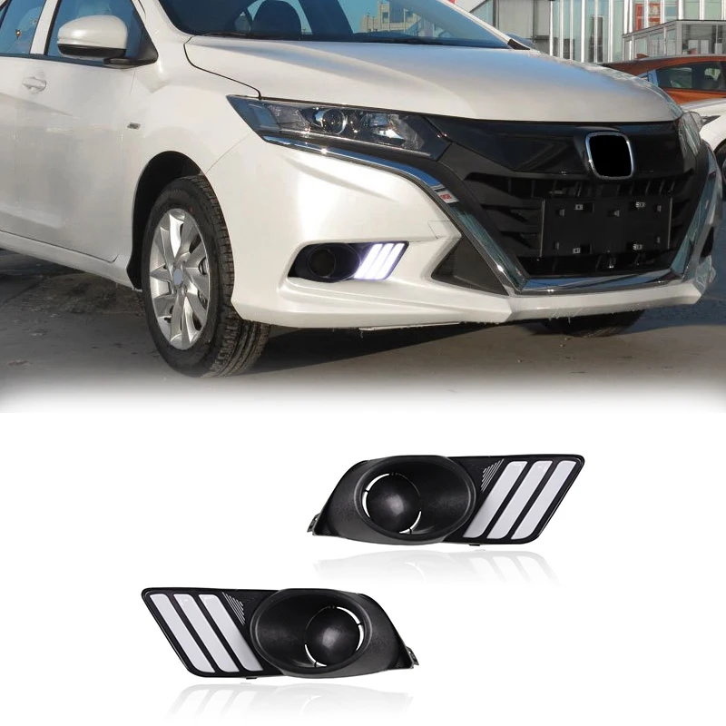 

Распродажа, светодиодные дневные ходовые огни Gobison для Honda Gienia 2017