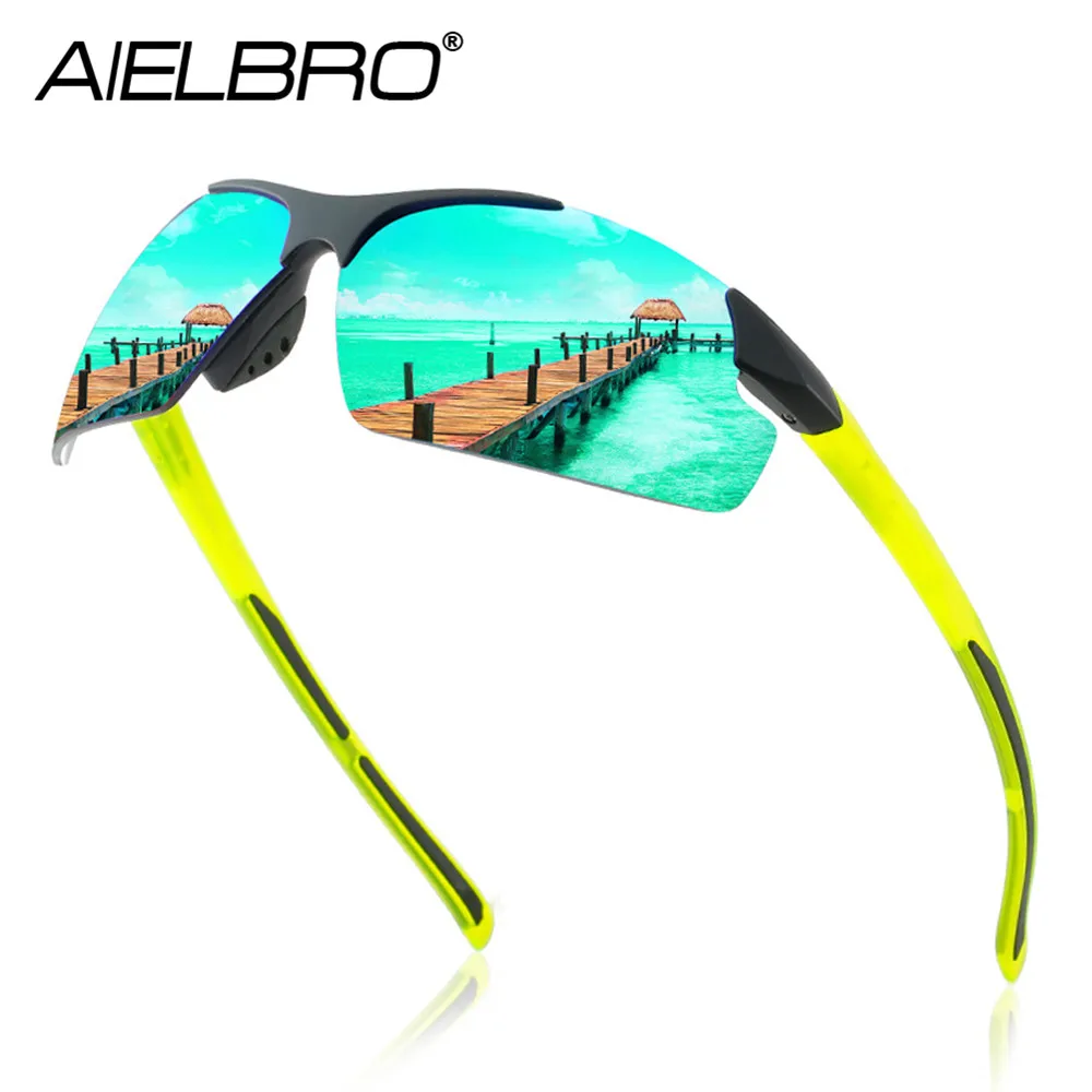 

AIELBRO Cycling Glasses Sport Sunglasses Men's Sunglasses Polarized Glasses Women's Sunglasses Safety Goggles Bike Sunglasses