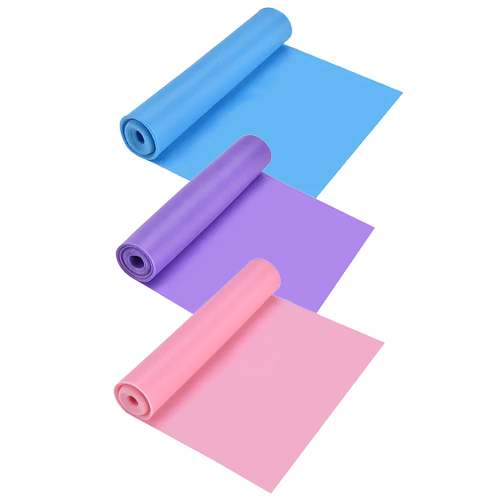

3Pcs Exercise Band Resistance Stretch Band Elastic Workout Band Yoga Fitness Band for Women Girls