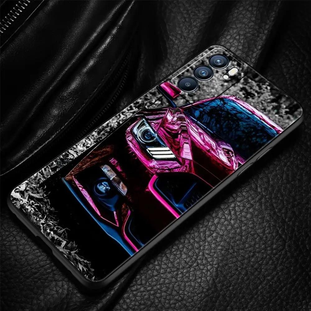 Luxury Sport Car Design Soft Phone Case for Oppo - Sleek and Stylish Protection