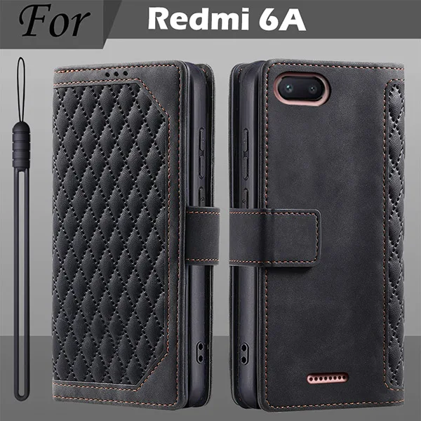 Luxury Leather Wallet Flip Phone Case with Card Holder