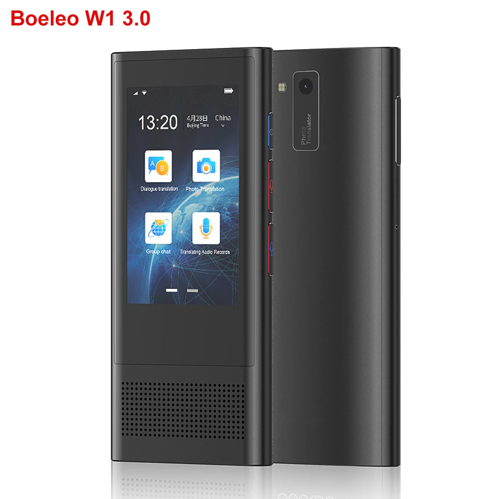Boeleo BF301(W1 3.0) 2.8 inch Screen Smart Voice Translator for Business Travel 1GB+8GB Support 117 Languages Inter-Translation |