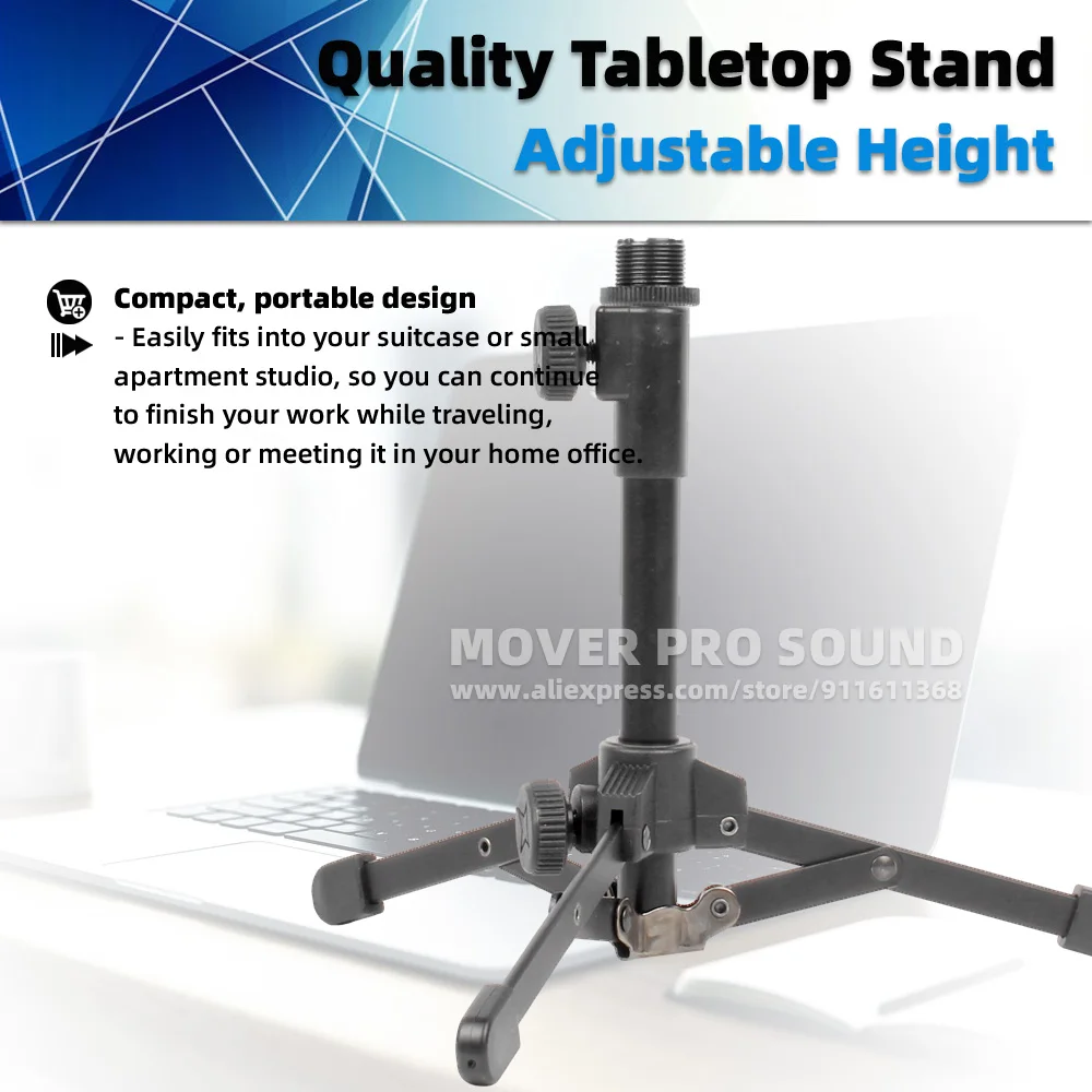 Supporto Per Microfono Con Adattatore - Staffa Antivibrante Per Studio Di Registrazione - Foto 11