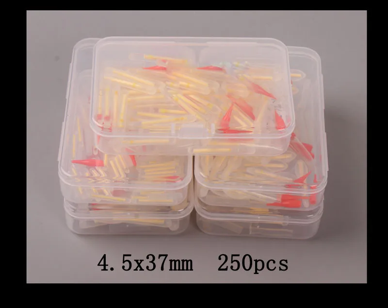 Chemical Luminous Glow light Stick 250pcs Night Fishing Float sticks Lights Green Color fishing accessories fishing glow stick fishing light fishing light stick